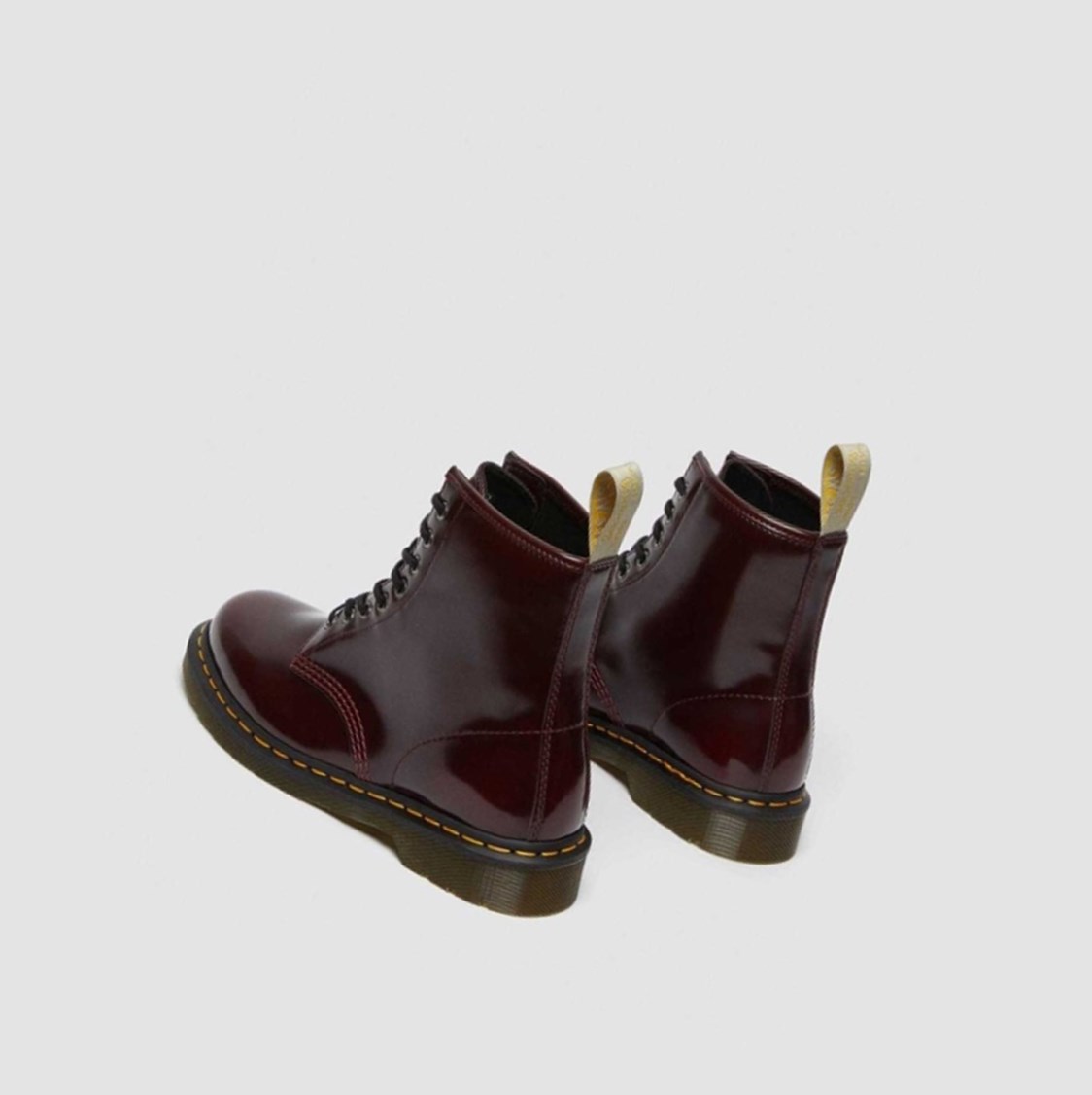 Dr Martens Vegán 1460 Férfi Fűzős Bakancs Rózsaszín Piros | 620489LRN