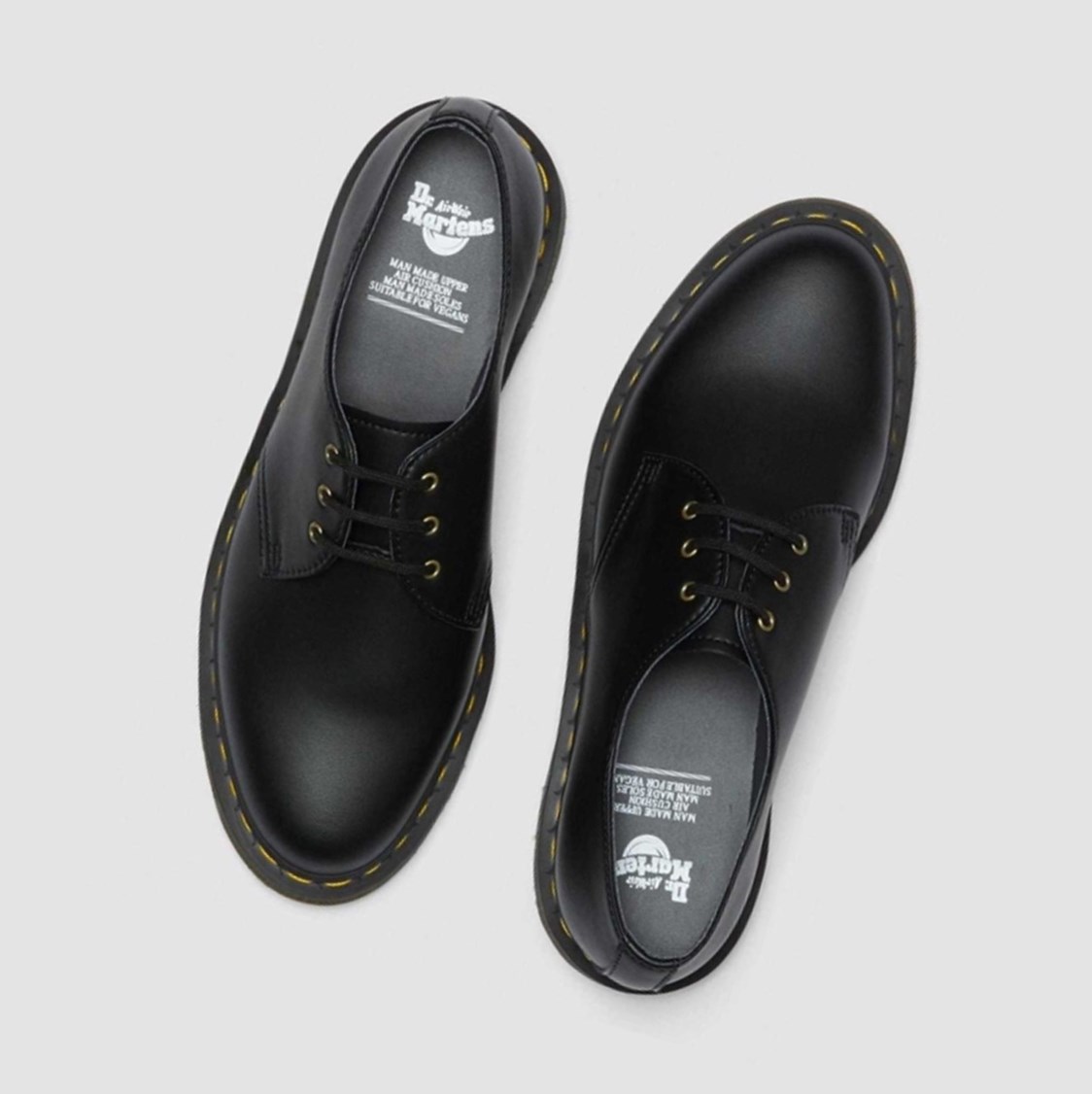 Dr Martens Vegán 1461 Felix Férfi Oxford Cipő Fekete | 973180LZG