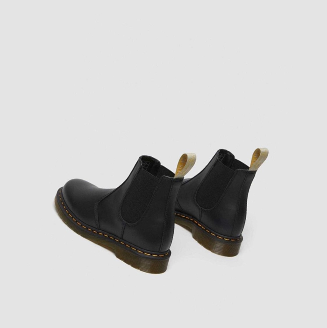 Dr Martens Vegán 2976 Felix Férfi Chelsea Bakancs Fekete | 158693HOT