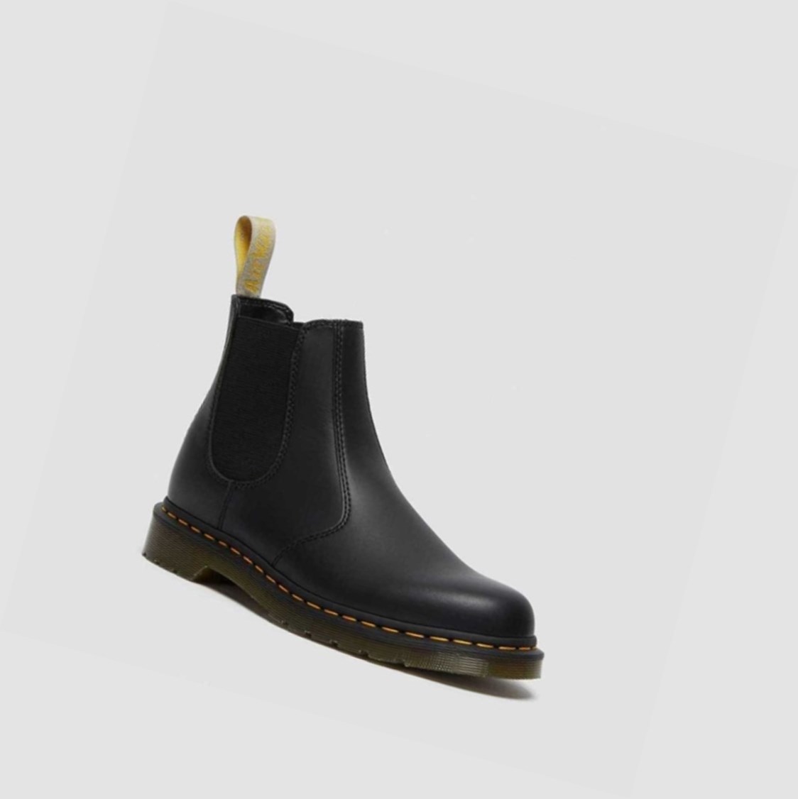 Dr Martens Vegán 2976 Felix Férfi Chelsea Bakancs Fekete | 158693HOT